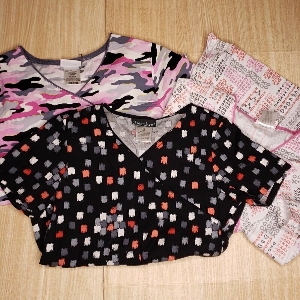 Unbranded Womens 3 Piece Scrub Bundle XS